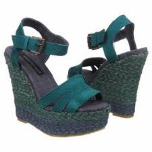 calvin klein bree suede sandals